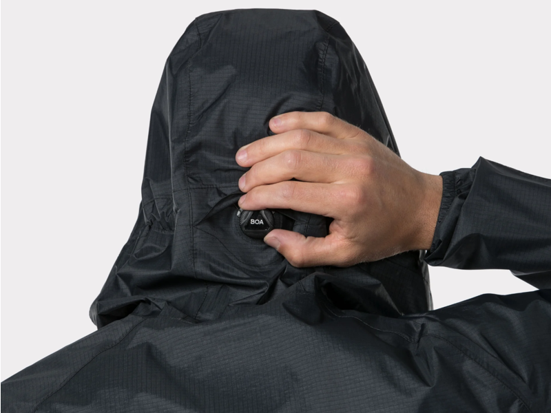 Bontrager Avert Mountain Bike Rain Jacket in Black-3